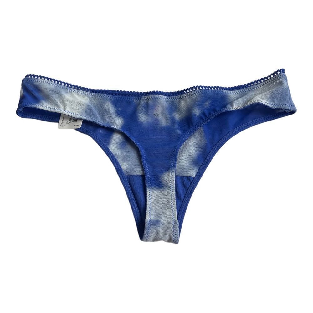 Blue cloud thong Size XS - Picture 2 of 3